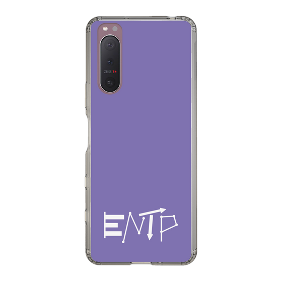 Slim Protection Case［ オリジナル - ENTP 討論者 - アルファベット - Purple ］