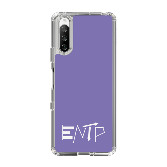 Slim Protection Case［ オリジナル - ENTP 討論者 - アルファベット - Purple ］