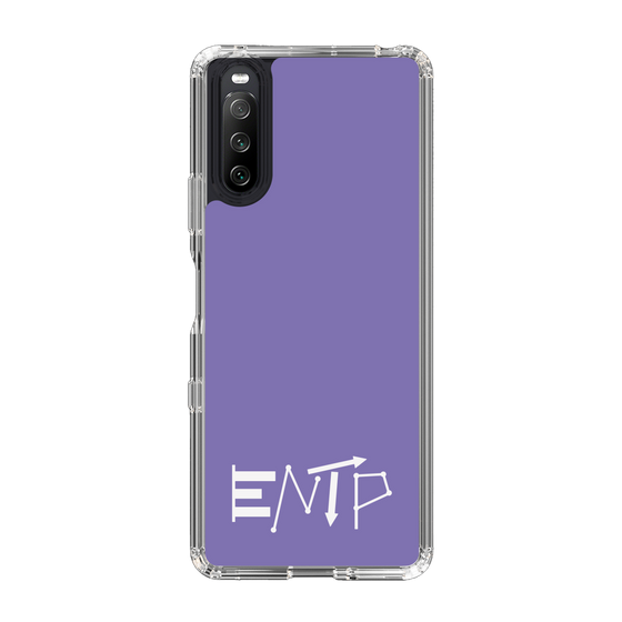 Slim Protection Case［ オリジナル - ENTP 討論者 - アルファベット - Purple ］