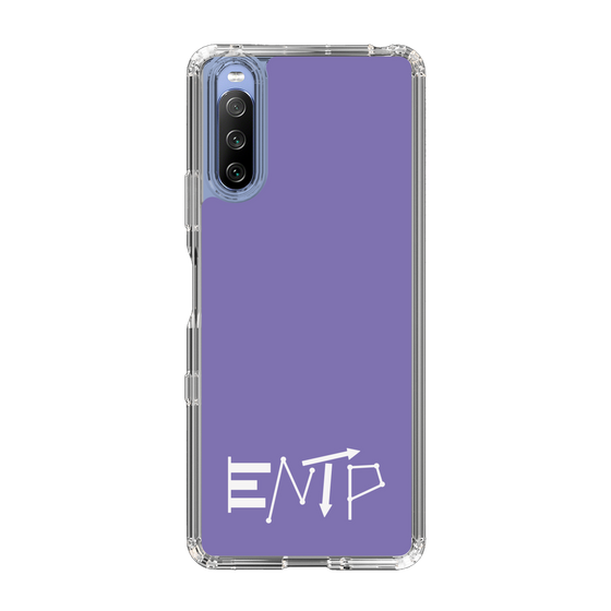 Slim Protection Case［ オリジナル - ENTP 討論者 - アルファベット - Purple ］