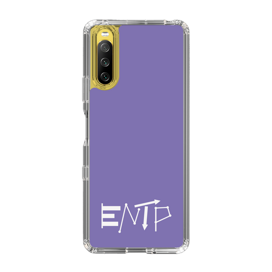 Slim Protection Case［ オリジナル - ENTP 討論者 - アルファベット - Purple ］