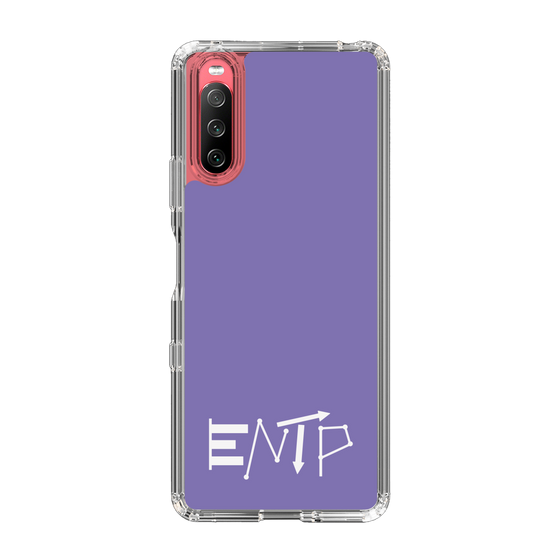 Slim Protection Case［ オリジナル - ENTP 討論者 - アルファベット - Purple ］