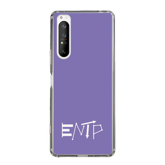 Slim Protection Case［ オリジナル - ENTP 討論者 - アルファベット - Purple ］