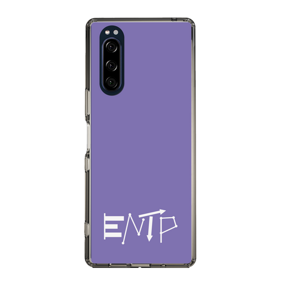 Slim Protection Case［ オリジナル - ENTP 討論者 - アルファベット - Purple ］