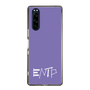 Slim Protection Case［ オリジナル - ENTP 討論者 - アルファベット - Purple ］