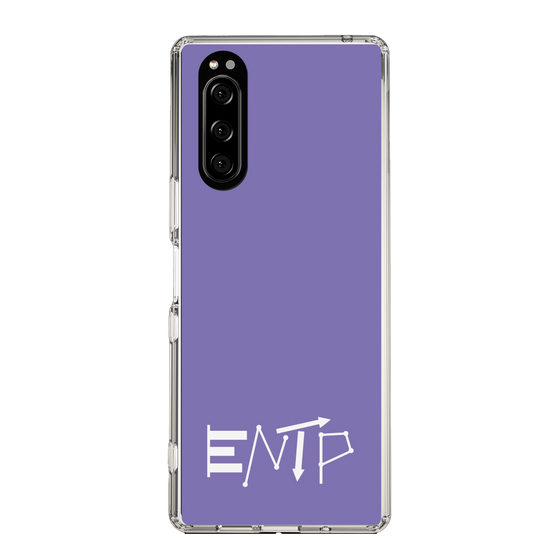 Slim Protection Case［ オリジナル - ENTP 討論者 - アルファベット - Purple ］