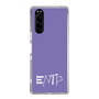 Slim Protection Case［ オリジナル - ENTP 討論者 - アルファベット - Purple ］