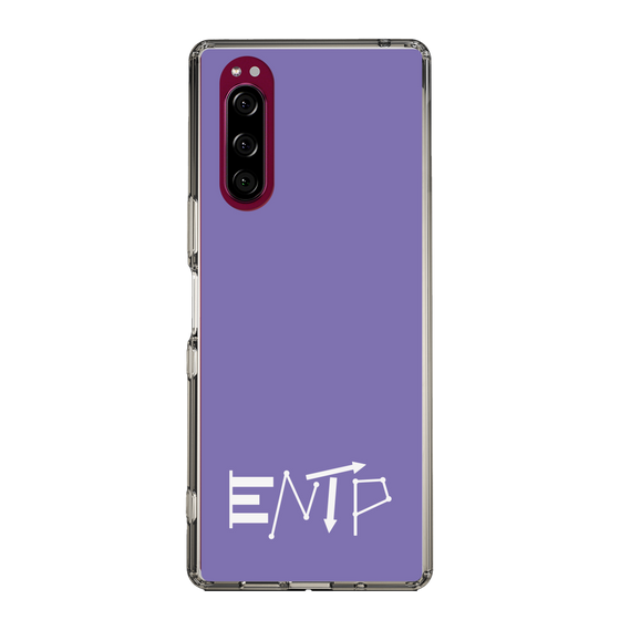 Slim Protection Case［ オリジナル - ENTP 討論者 - アルファベット - Purple ］