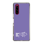 Slim Protection Case［ オリジナル - ENTP 討論者 - アルファベット - Purple ］
