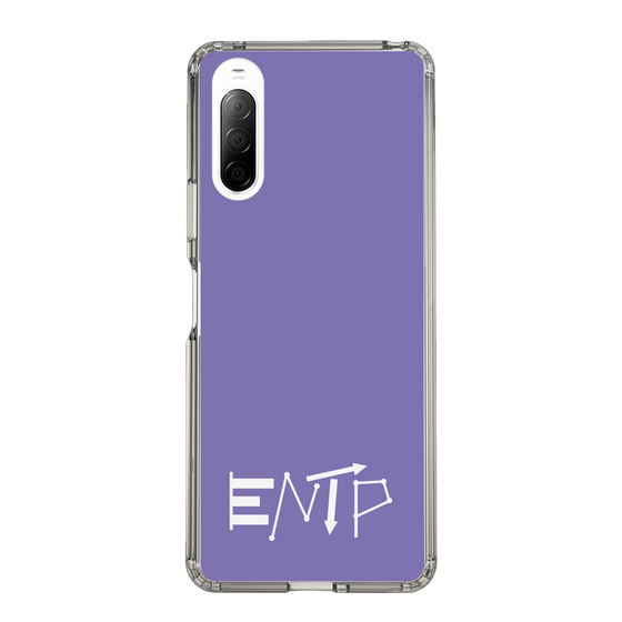 Slim Protection Case［ オリジナル - ENTP 討論者 - アルファベット - Purple ］