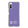 Slim Protection Case［ オリジナル - ENTP 討論者 - アルファベット - Purple ］