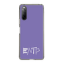 Slim Protection Case［ オリジナル - ENTP 討論者 - アルファベット - Purple ］