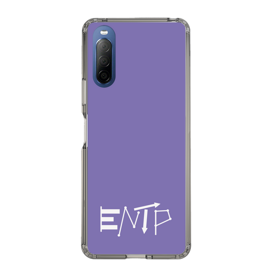 Slim Protection Case［ オリジナル - ENTP 討論者 - アルファベット - Purple ］