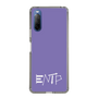 Slim Protection Case［ オリジナル - ENTP 討論者 - アルファベット - Purple ］