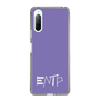 Slim Protection Case［ オリジナル - ENTP 討論者 - アルファベット - Purple ］