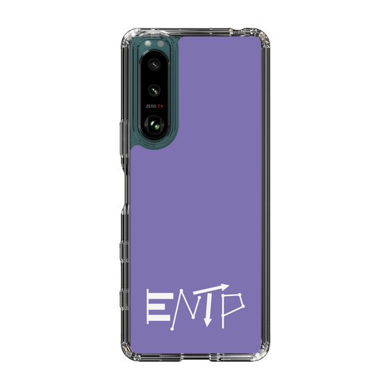 Slim Protection Case［ オリジナル - ENTP 討論者 - アルファベット - Purple ］