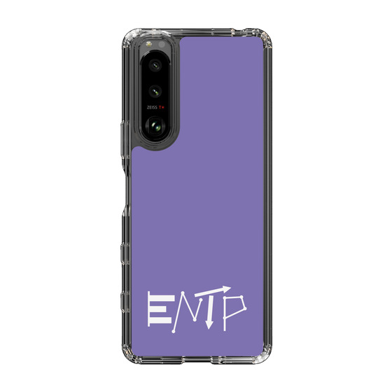Slim Protection Case［ オリジナル - ENTP 討論者 - アルファベット - Purple ］