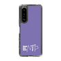 Slim Protection Case［ オリジナル - ENTP 討論者 - アルファベット - Purple ］