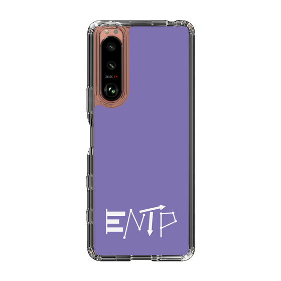 Slim Protection Case［ オリジナル - ENTP 討論者 - アルファベット - Purple ］