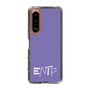 Slim Protection Case［ オリジナル - ENTP 討論者 - アルファベット - Purple ］
