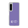 Slim Protection Case［ オリジナル - ENTP 討論者 - アルファベット - Purple ］