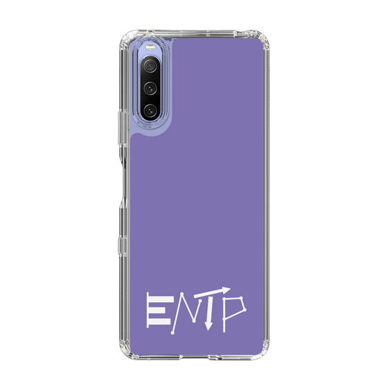 Slim Protection Case［ オリジナル - ENTP 討論者 - アルファベット - Purple ］