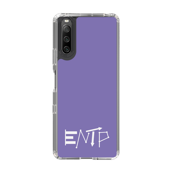 Slim Protection Case［ オリジナル - ENTP 討論者 - アルファベット - Purple ］
