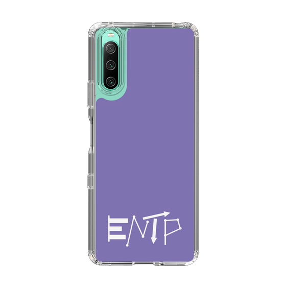 Slim Protection Case［ オリジナル - ENTP 討論者 - アルファベット - Purple ］