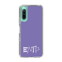 Slim Protection Case［ オリジナル - ENTP 討論者 - アルファベット - Purple ］
