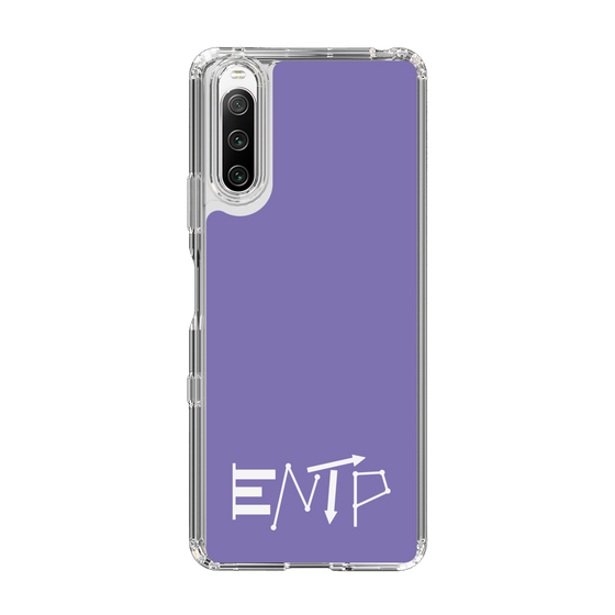 Slim Protection Case［ オリジナル - ENTP 討論者 - アルファベット - Purple ］