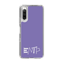 Slim Protection Case［ オリジナル - ENTP 討論者 - アルファベット - Purple ］