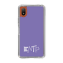 Slim Protection Case［ オリジナル - ENTP 討論者 - アルファベット - Purple ］