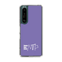 Slim Protection Case［ オリジナル - ENTP 討論者 - アルファベット - Purple ］