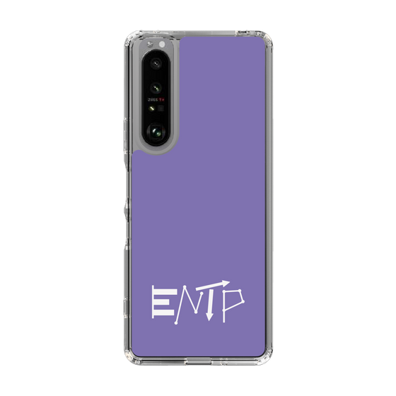 Slim Protection Case［ オリジナル - ENTP 討論者 - アルファベット - Purple ］