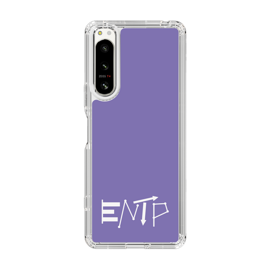 Slim Protection Case［ オリジナル - ENTP 討論者 - アルファベット - Purple ］