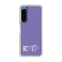 Slim Protection Case［ オリジナル - ENTP 討論者 - アルファベット - Purple ］