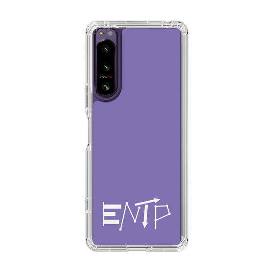 Slim Protection Case［ オリジナル - ENTP 討論者 - アルファベット - Purple ］