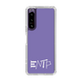 Slim Protection Case［ オリジナル - ENTP 討論者 - アルファベット - Purple ］