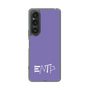 Slim Protection Case［ オリジナル - ENTP 討論者 - アルファベット - Purple ］