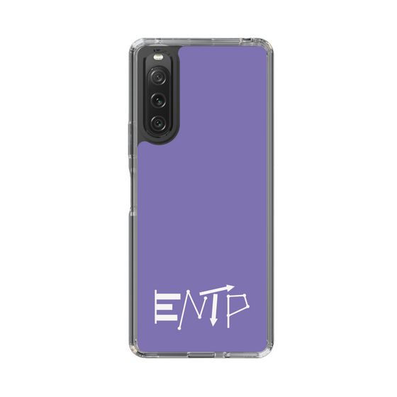 Slim Protection Case［ オリジナル - ENTP 討論者 - アルファベット - Purple ］