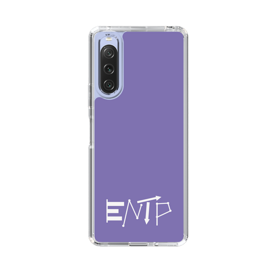 Slim Protection Case［ オリジナル - ENTP 討論者 - アルファベット - Purple ］