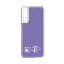 Slim Protection Case［ オリジナル - ENTP 討論者 - アルファベット - Purple ］