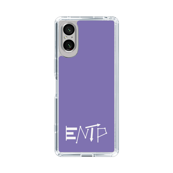 Slim Protection Case［ オリジナル - ENTP 討論者 - アルファベット - Purple ］