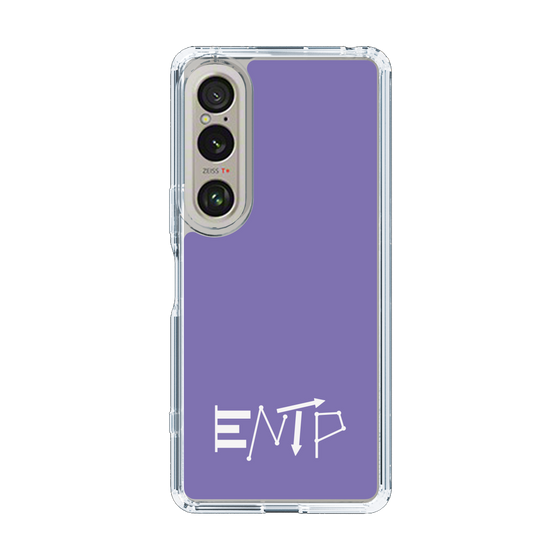 Slim Protection Case［ オリジナル - ENTP 討論者 - アルファベット - Purple ］