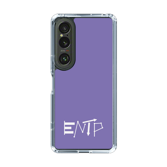 Slim Protection Case［ オリジナル - ENTP 討論者 - アルファベット - Purple ］