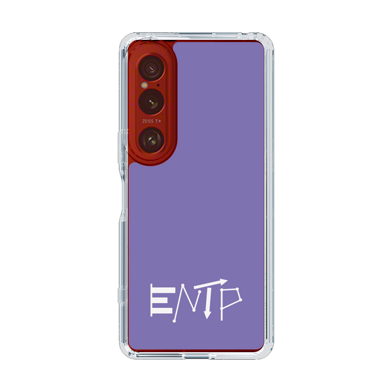 Slim Protection Case［ オリジナル - ENTP 討論者 - アルファベット - Purple ］