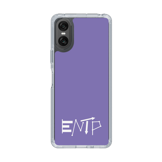 Slim Protection Case［ オリジナル - ENTP 討論者 - アルファベット - Purple ］