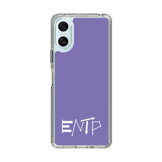 Slim Protection Case［ オリジナル - ENTP 討論者 - アルファベット - Purple ］