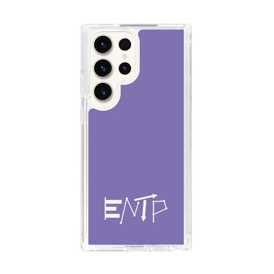 Slim Protection Case［ オリジナル - ENTP 討論者 - アルファベット - Purple ］