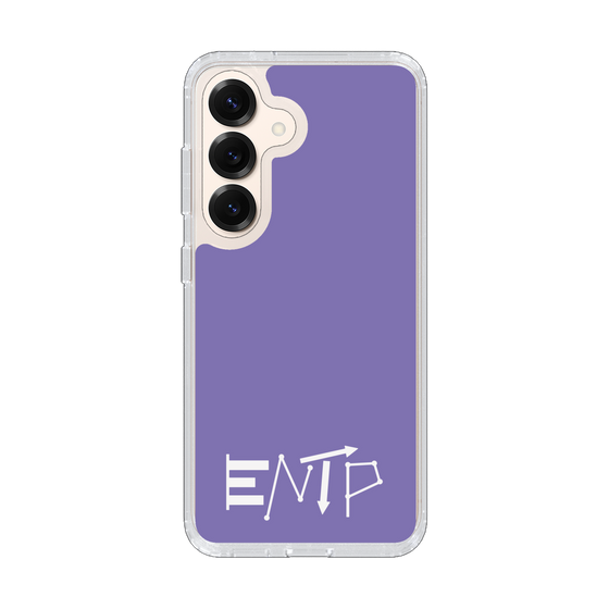 Slim Protection Case［ Original - ENTP Debater - Alphabet - Purple ］